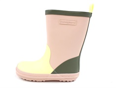 Bundgaard Charly rubber boot yellow/pink/green